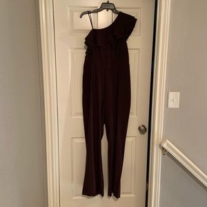 Antonio Melani One shoulder Sleeveless Jumpsuit